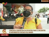 Venezuela epicentro para el encuentro de los Movimientos Sociales del Mundo