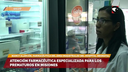Atención farmacéutica especializada para los prematuros en Misiones