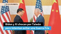 Biden y Xi chocan por Taiwán, pero intentan evitar una Guerra Fría