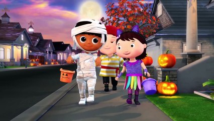 Trick or Treat Song - Halloween | Nursery Rhymes & Kids Songs - ABCs and 123s | Little Baby Bum