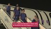 England touch down in Qatar ahead of World Cup