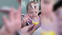 Baby First Time Taste The Lemon||Baby Funny Compilation Video||Funny Video 2022