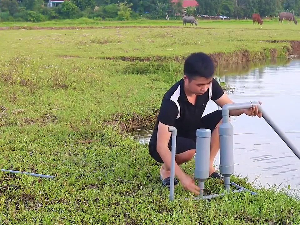 Pompa air tanpa aliran listrik