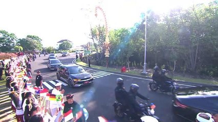 Endonezya Devlet Başkanı Widodo, Tropik Meyve Ormanı'na geldi
