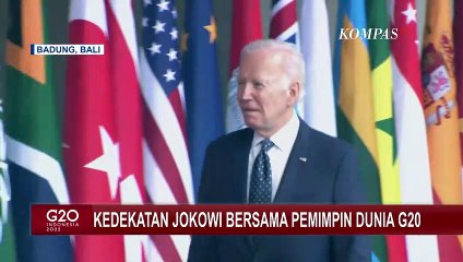 Beginilah Momen Kedekatan Presiden Jokowi Bersama Pemimpin Dunia di KTT G20 di Bali