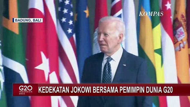Beginilah Momen Kedekatan Presiden Jokowi Bersama Pemimpin Dunia di KTT G20 di Bali