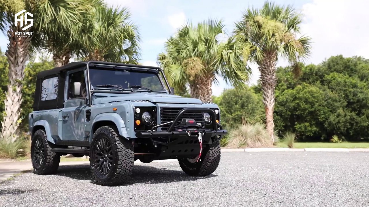 Full Restoration (1985) Land Rover Defender 90 Soft Top LT4 Engine | ECD Automotive Design