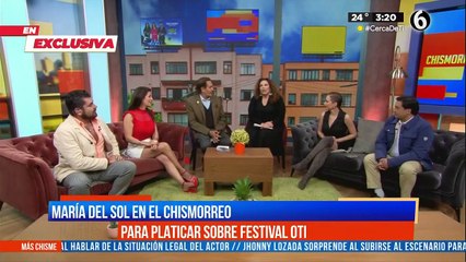 EN EXCLUSIVA: María Del Sol en 'Chismorreo'