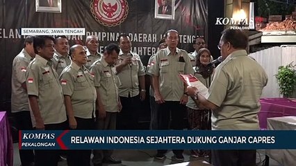 Relawan Indonesia Sejahtera Dukung Ganjar Capres