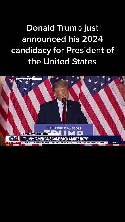 Trump set to announce 2024 presidency run | LiveNOW