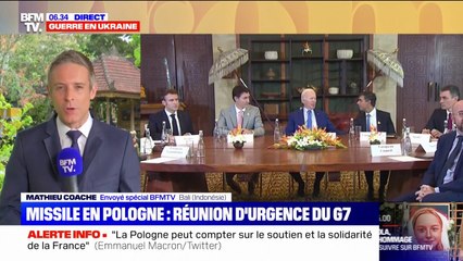 Au G20, les Occidentaux prudents sur la frappe en Pologne