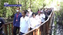 Mantap! Gaya Menteri PUPR Basuki Jadi Fotografer Jokowi di Bali