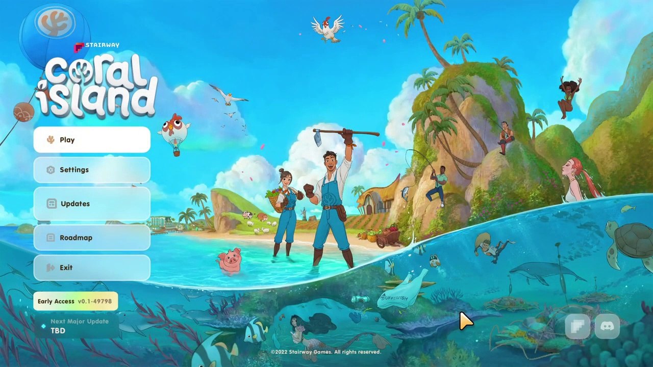 Coral Island gameplay -  farming game like Harvest Moon + Stardew Valley