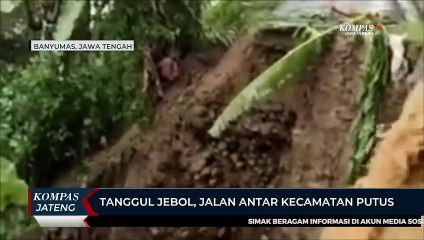 Tanggul Jebol, Jalan Antar Kecamatan Putus