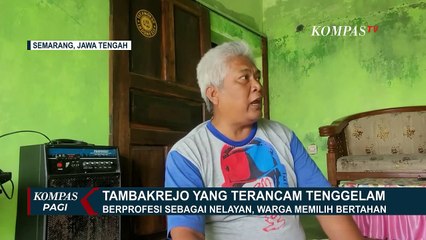 Descargar video: Pesisir Kota Semarang Terancam Tenggelam, Air Laut Membuat Akses Jalan 1.700 Jiwa Terputus!