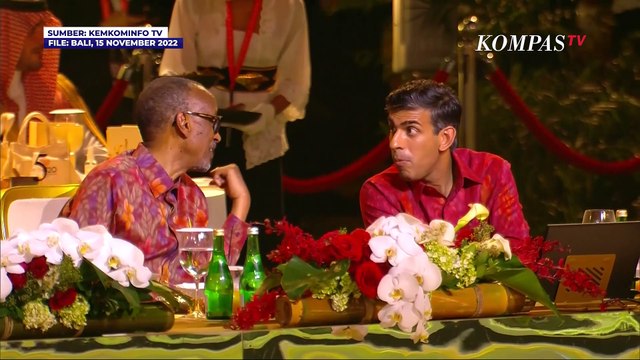 Warna-warni Para Kepala Negara Kenakan Batik Hiasi Gala Dinner G20