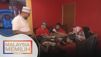 PRU15 | Balik mengundi di Pasir Gudang dapat nasi Arab percuma