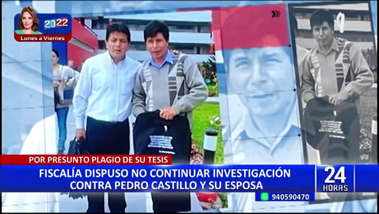 Pedro Castillo: ¿Por qué la Fiscalía determinó no formalizar investigación por caso plagio de tesis?
