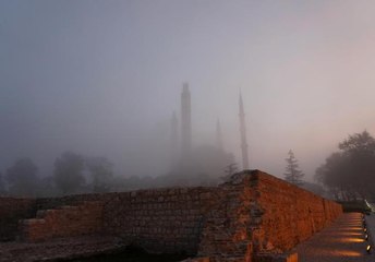 Edirne'de sis etkili oluyor