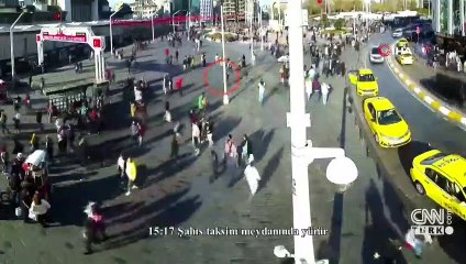 İstiklal bombacısı böyle gelmiş! Yeni görüntüler ortaya çıktı