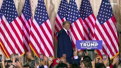 Donald Trump confirms he will run again for US presidency in 2024