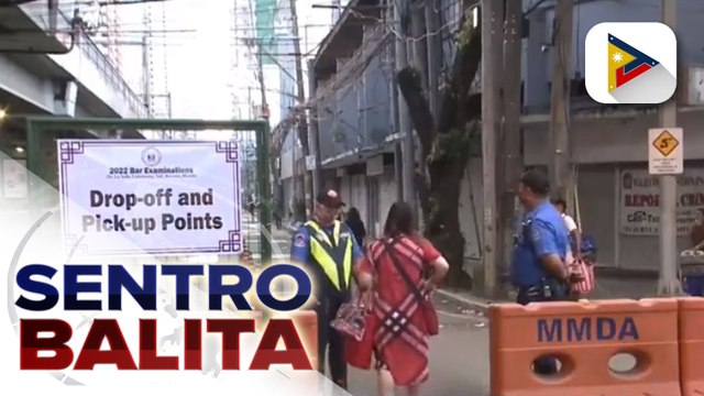 Pagdaraos ng ikatlong araw ng Bar exams sa De La Salle University, naging maayos