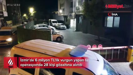 İzmir’de 6 milyon TL’lik vurgun yapan tefecilere operasyon