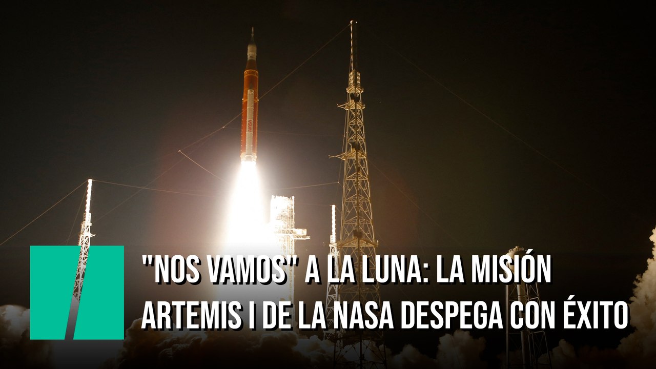 Así fue el despegue de la misión Artemis I de la NASA para regresar a la Luna