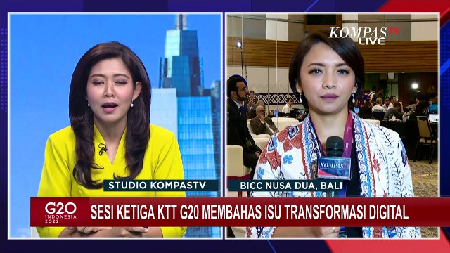 Sesi Ketiga KTT G20 di Nusa Dua Bali Bahas Isu Transformasi Digital!