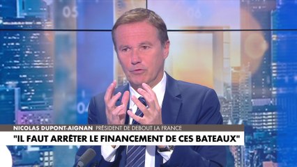 Nicolas Dupont-Aignan : «La transition démographique n’est pas faite en Afrique»