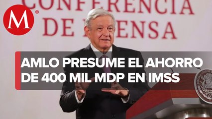 IMSS tiene ahorros por 400 mil mdp para mejorar servicios y un director “de primera”: AMLO