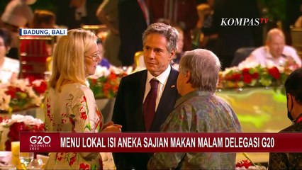 Yuk, Intip Kemeriahan Jamuan Makan Malam Delegasi G20 di Bali!