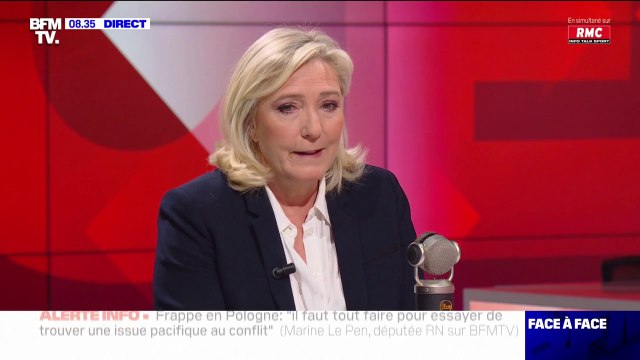 Migrants: pour Marine Le Pen, des ONG sont complices des passeurs