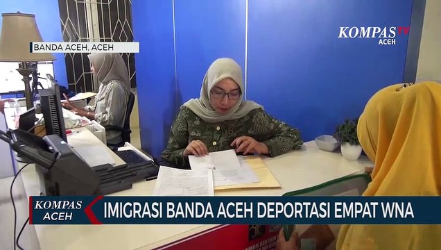 Imigrasi Banda Aceh Deportasi Empat WNA