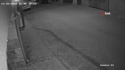 Elektrikli bisiklet hırsızı kamerada