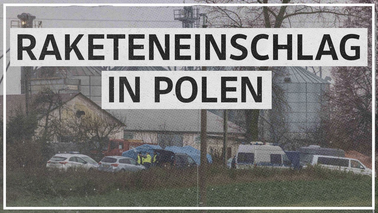 Erste Reaktionen auf den Raketeneinschlag in Polen.