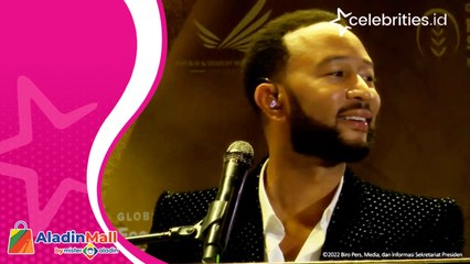 John Legend Tampil di Forum Keamanan Pangan Global, Sukses Memukau Delegasi Negara G20