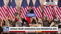 Donald Trump announces 2024 re-election run for president