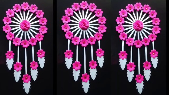 3 Beautiful And Easy Wall Decor Ideas | Paper Flower Wall Decor Ideas | Paper Crafts