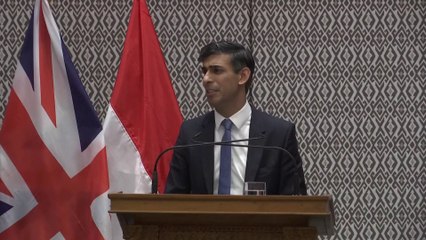 كلمة رئيس وزراء بريطانيا على هامش قمة العشرين