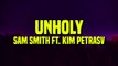 Sam Smith ft. Kim Petras - Unholy (Lyrics)