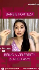 Barbie Forteza: Being a celebrity is not easy! | PEP Throwback