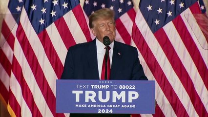 Donald Trump announces 2024 run for President