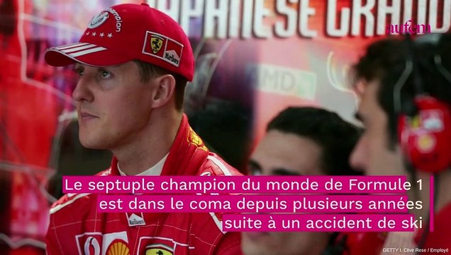 Michael Schumacher : photo émouvante et rare du pilote avec sa femme et ses enfants