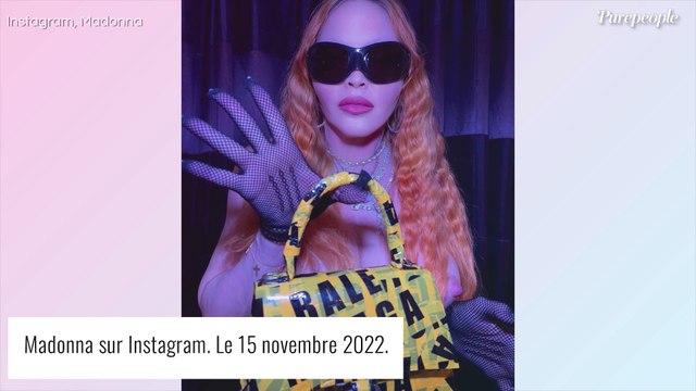 Madonna montre ses tétons sur Instagram... la chanteuse détourne la censure en posant presque nue !
