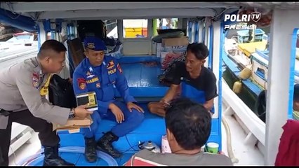 Bhabinkamtibmas Pangkal Pinang Lakukan Sambang Warga Binaan Para Nelayan