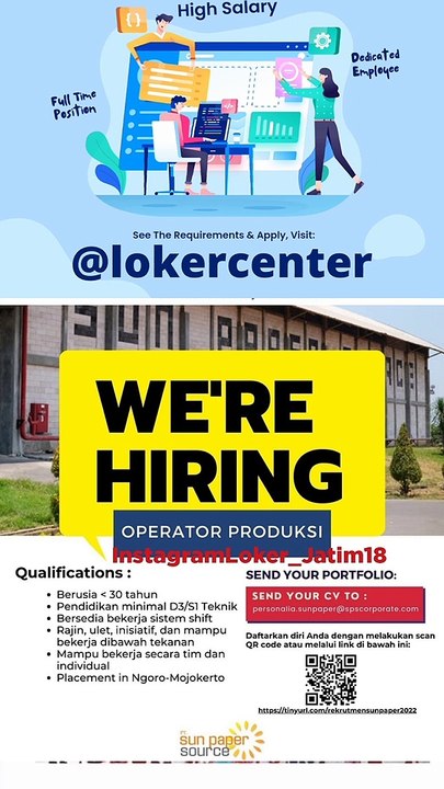 Lokercenter Sun Paper Source