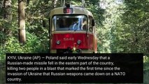 Poland Russian made missile fell on our country killing 2