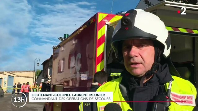 Rhône: Un immeuble situé à Chaponost s'est partiellement effondré ce matin, indiquent les pompiers, précisant qu'aucune victime ni aucun blessé n’est à déplorer - VIDEO