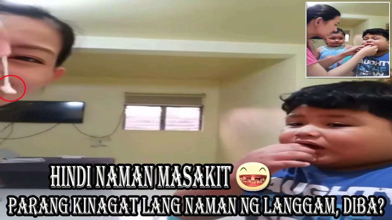 Paraan ng isang Ina sa pagtanggal ng umuugang ngipin ng kaniyang anak, naging viral sa Social Media